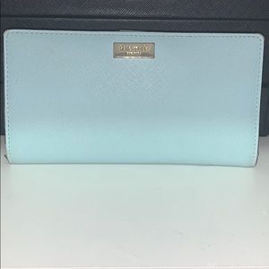 Kate spade baby blue wallet